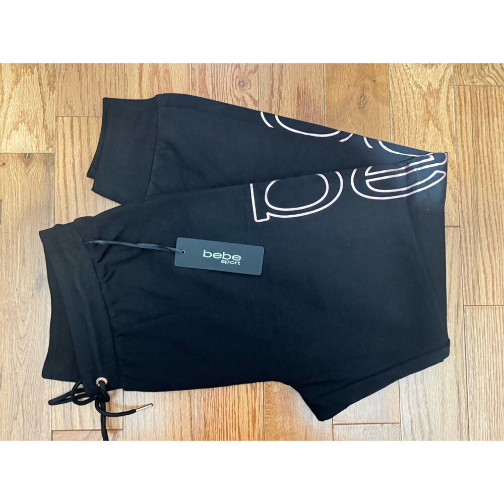 Bebe Black Joggers New With Tags